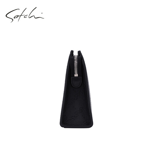Satchi Men's Fashionable Leather Business Bag Capeta de la cabeza para hombres Caquero de vaca Bague de sobre de gran capacidad NUEVO Producto Producto Mano de pulsera Bolsa Negro Negro