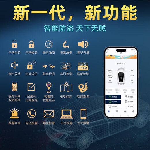 CAB Mortgage Car Security Eagle Eye Security 7.0 Anti-trailer Car GPS Anti-Theft Alarm Remote Oil and Power Cutoff Eagle Eye Security 7.0 Ultimate Edition