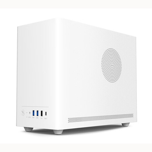 硕一台式机迷你MATX/ITX桌面电脑小型机箱手提便携（支持中小板/ATX标准电源/31CM显卡/0.8加厚钢板） 凤凰U300【黑色】顺丰发货