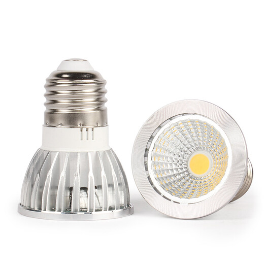 Yixia LED spotlight cob lamp cup spotlight bulb e27 screw 3w5 restaurant downlight super bright single lamp embedded warm light source E27-high-brightness lamp cup 10w other white