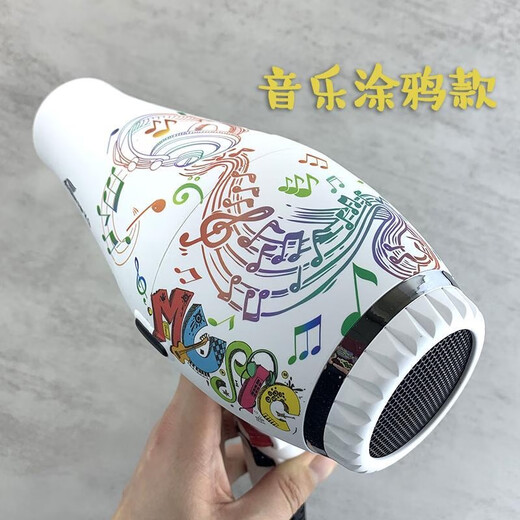 Aisin Aisin 8058 hair dryer hair salon dedicated high-power hairstylist barber shop strong wind negative ion household hair dryer Aisin K9 fashion music brushless motor 2300W