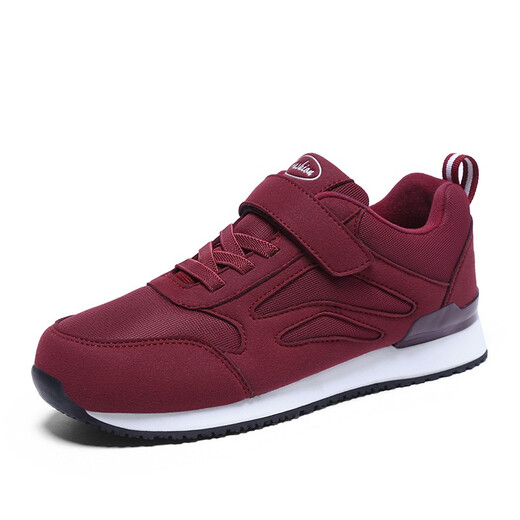 Jingtian sends shoes for the elderly, women's mothers' shoes, casual breathable mesh sports shoes, middle-aged and elderly walking shoes, non-slip soft sole granny shoes, old Beijing cloth shoes, large size square dance shoes 8810 black men's and women's 35