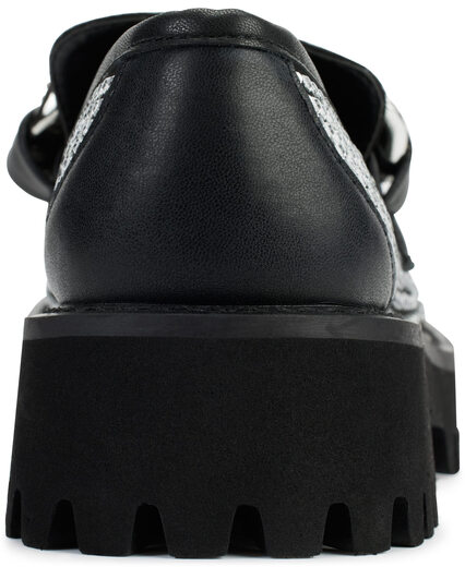 Karl LagerfeldKARL LAGERFELD Women's Giana Slip-On Shoes Flats Transparent/Black 5.5