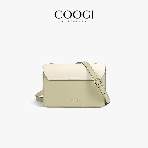 COOGI包包女款轻奢品牌女士单肩包女斜挎包女情人节生日礼物送女友老婆 抹茶绿