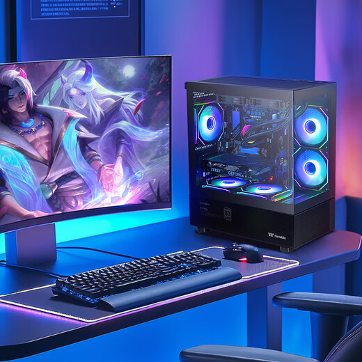 Ningmei Country Dragon Soul 14th Generation i5 14600KF/RTX5060Ti E-sports Game Black Myth Wukong Desktop Computer Host Design Rendering DIY Assembly Computer Upgraded 14th Generation i5+RTX5060|Configuration Three Selected High-Spec Materials for the Whole Series