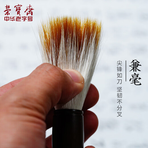 Rongbaozhai calligraphy brush and soft pen calligraphy practice in large, medium and small scripts. The four treasures of the study copybook copying. Introduction to class for adult beginners. Qingfeng Jianhao - hot product