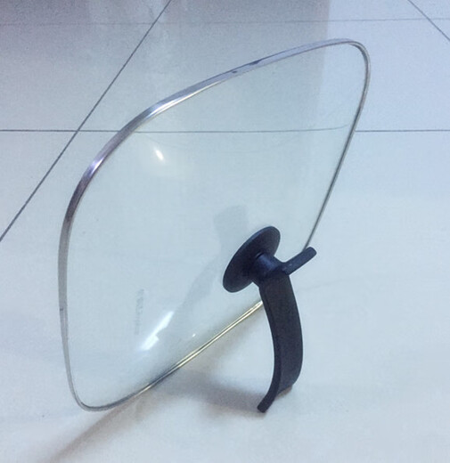 Sailotou square pot lid Korean multifunctional electric pot lid square pot lid 1632CM square tempered glass 1 inch stand-up handle