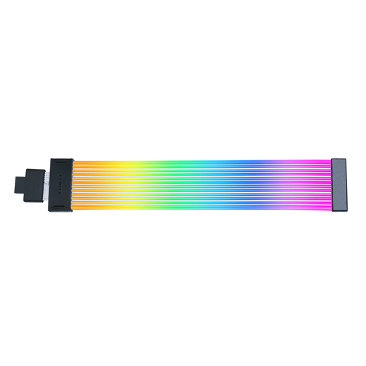 LIANLI Lianli Strimer Yicai neon color line fourth generation wireless version graphics card extension cable 12+4-Pin widened version power extension cable RGB cable