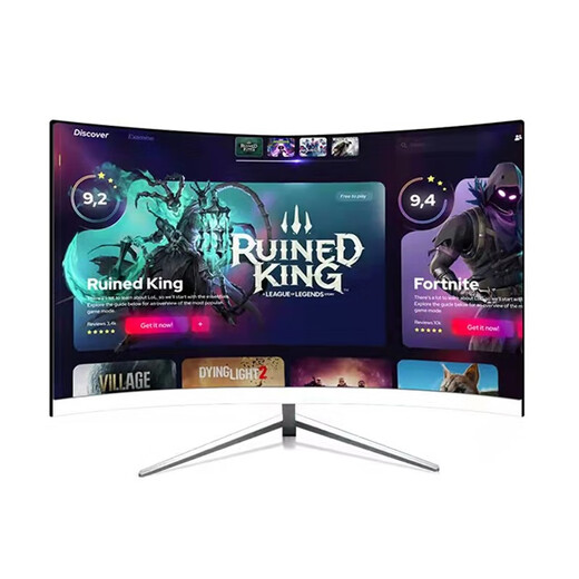 Huihao display 17-32 inches high-definition HDMI office home game e-sports screen desktop computer monitoring LCD screen can be wall-mounted 24-inch micro-frame VGA+HDMI direct screen