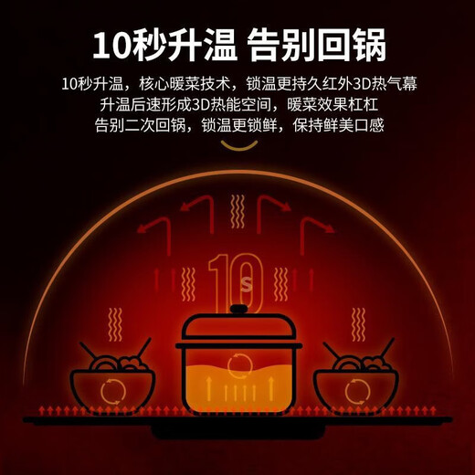 Dixianghaotaitai warm chopping board round hot chopping board insulation board household heating turntable meal heating plate table rotation heating fermentation thawing multifunctional artifact large capacity disc hot pot model 80CM Yahei automatic rotation丨 induction cooker