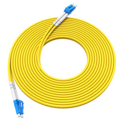 诺可信（Nokoxin）电信级单模双芯光纤跳线尾纤LC-LC UPC接头机房收发器跳纤光纤线 LC-LC单模双芯 1米