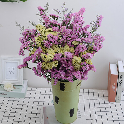 AIMAN Yunnan forget-me-not dried flowers real flower bouquet air-dried natural living room decoration decoration large bouquet of flowers and stars SN6981 forget-me-not rose red extra large bouquet 2Jin Jin equals 0.5 kg