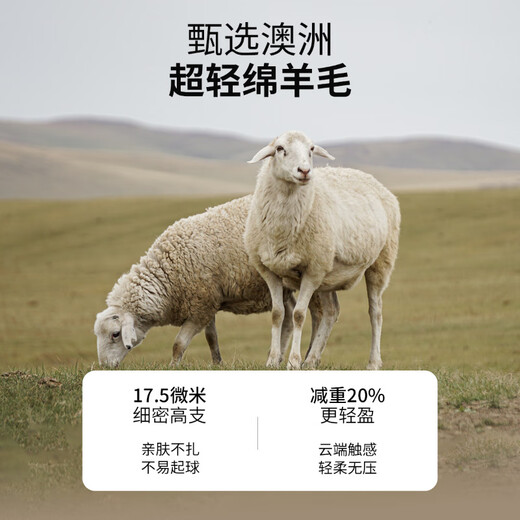 EMZ Ordos wool series new autumn and winter ultra-light wool fluffy warm lapel coat sweater