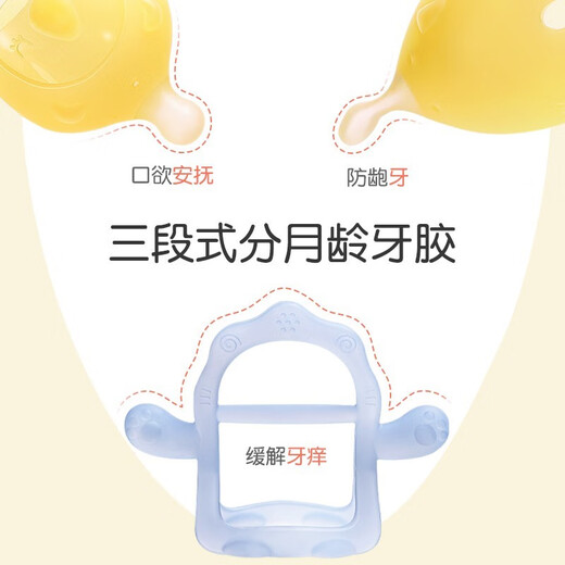 Royal Pet Teether Baby Mushroom Teething Baby Anti-Eating Hand Artifact Oral Bite for 3-12 Months Special for Teething Period/Suitable for 6-18 Months