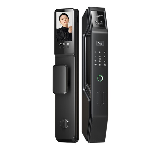 Misu M10 palm vein smart door lock fingerprint lock 3D face recognition smart lock electronic lock entry door password lock palm vein unlocking + active video intercom + 3D face