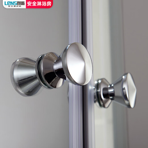 LENS shower room arc-shaped bathroom dry and wet separation 6mm sand silver 1 square meter x does not include steam