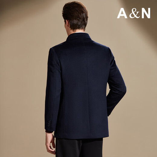 Antonio removable 100% cashmere lining woolen jacket autumn and winter men's business executive jacket coat