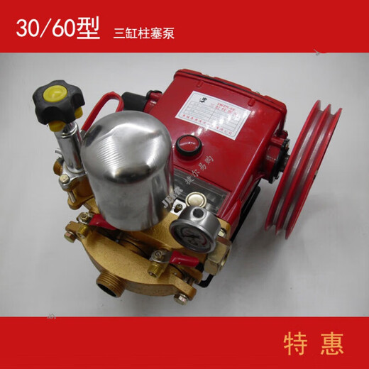 
Customized 26-type black cat three-cylinder plunger pump 40-type pump 21 spray pump 60 agricultural sprayer pump head atomization spray SN3927 21-type panda pump (16mm)
