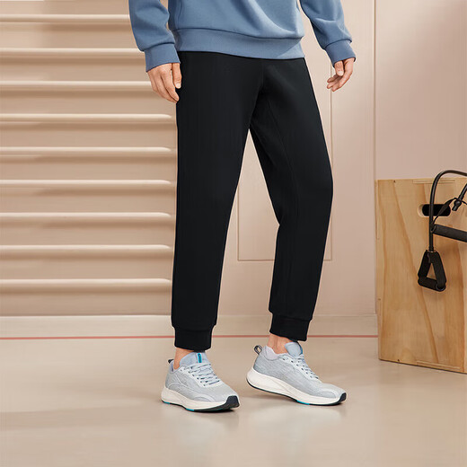 361 Sports pants men's autumn and winter casual sweatpants leggings running loose knitted long pants men 652334707D-5