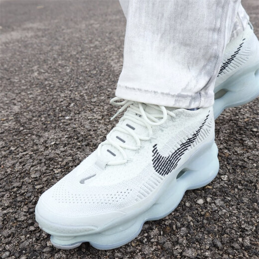 
Nike Air Max Scorpion FK New low-top wear-resistant rebound full-leg atmospheric cushion casual sports running shoes FQ2694-001 white gray 42