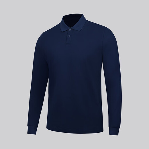 Lululemon丨Pique men's classic cut pique long-sleeved casual shirt LM3F74S navy blue S