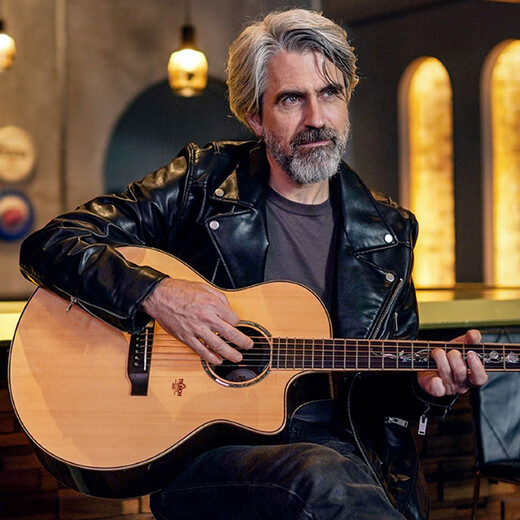 Trumon Truman's Dolphin Story 1955 guitare simple complète guitare folk avancée de haute qualité 41 pouces pour les garçons et les filles à jouer 1955TFL tip notch 丨 modèle original 丨 full single Recommandé par le réalisateur