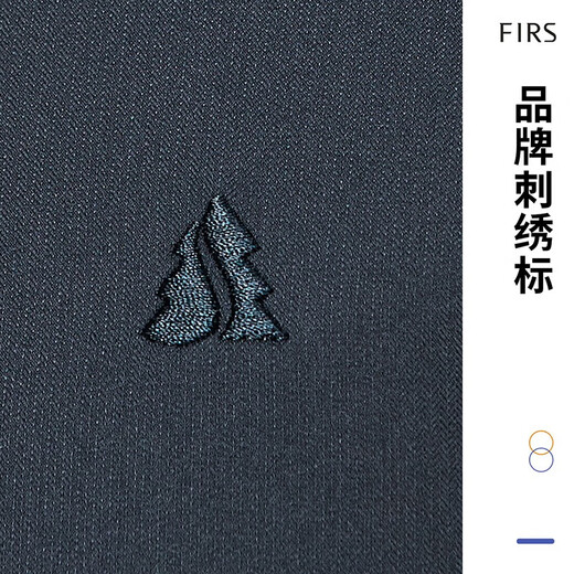 Shanshan velvet thickened jacket men's spring and autumn casual warm top middle-aged dad lapel executive jacket men's dark blue (recommended to take one size larger) L 175/92A