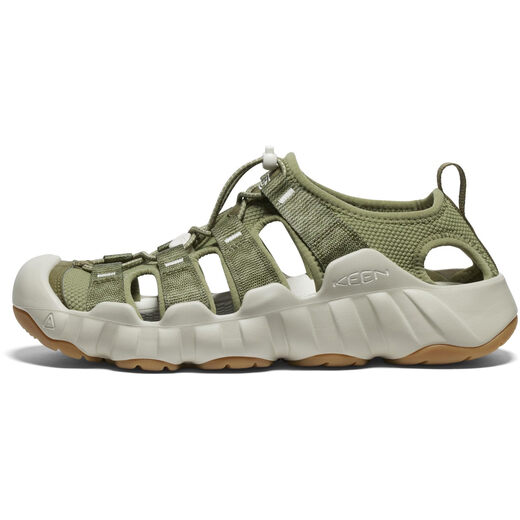 KEEN Men's Outdoor Creek Sandals Closed Toe Breathable and Comfortable Multi-Sport Martini Olive/Taupe Square 42.5 (9.5 US)