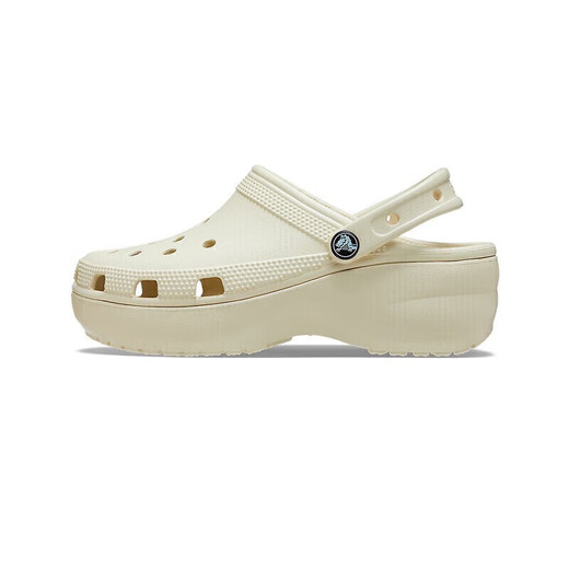 
crocs Crocs thick-soled cloud hole shoes outdoor 206750 Bone white-2Y2 39(250mm)