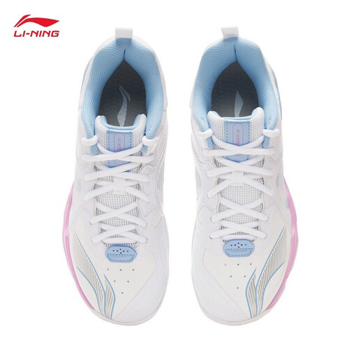 Li Ning (LI-NING) new badminton shoes Blade MAX Chameleon Almighty King wear-resistant shock-absorbing anti-slip training sports shoes for men and women Unisex Chameleon 6LITE White 012-1 42 (265mm)