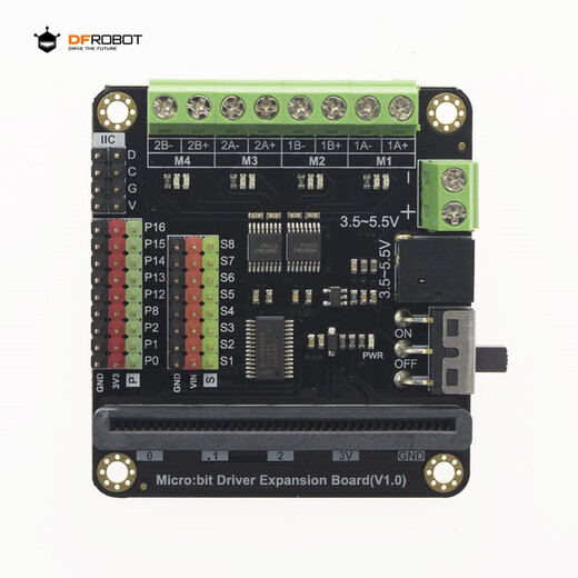 DFROBOT micro bit development board motor drive expansion board controller main control board accessories motor drive expansion board