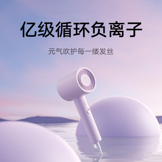 Mijia Xiaomi Hair Dryer Quick-drying Hair Dryer H301 Mist Purple Negative Ion Hair Care Recommended Birthday Gift for Girlfriend