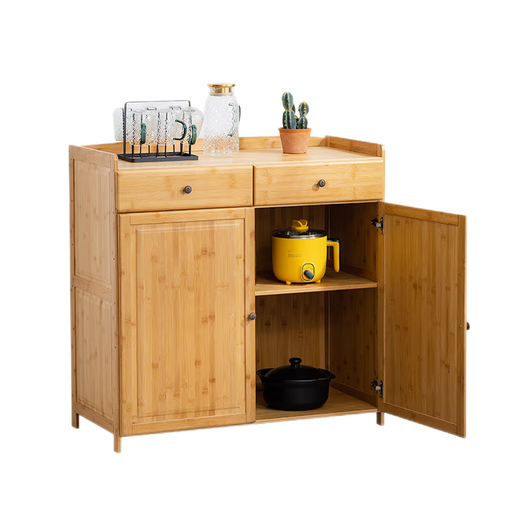 Чжуланшань простой буфет кухонный шкаф многофункциональный чайный шкаф из цельного дерева шкаф для хранения чая винный шкаф бытовой микроволновый шкаф оригинальный цвет расширенный 3 слоя 89 ящиков с двойной дверью