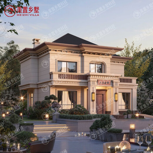 Meizhi Xiangshu Technology New I1-100 Standard Edition 2023 Villa Construction Rural Self-Built House Full-Inclusive Design Hardcover Delivery Deposit Xishifeng-Nuan Villa