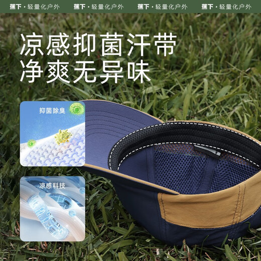 Beneunder Hat Baseball Hat Baseball Cap Sun Protection Hut Sun Hut Hut UV Sport schnell trockener Hut [Reflektierendes Logo] Mid-Dark 58-60 Alle Größen