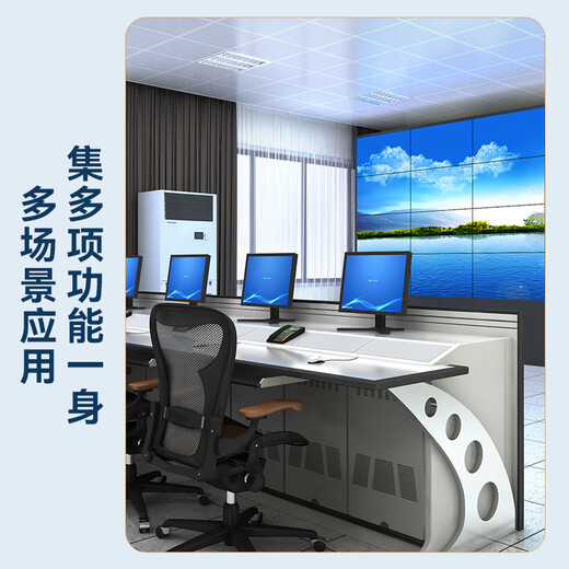 Zhongke Optoelectronics 100M fiber optic transceiver pair Multi-mode fiber optic transceiver Multi-mode dual fiber photoelectric converter External power supply SC interface 2KM ZK-FE-2KM