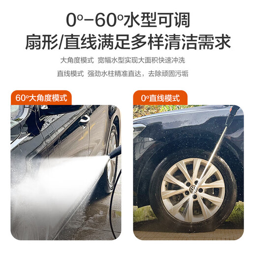 Yili High Pressure Car Washing Machine 4435H 1400W Household Cleaning Machine High Pressure Car Washing Water Gun Car Washing Artifact Complete Set of Water Guns