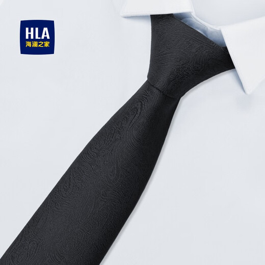 Hailan Home (HLA) Krawatte Herren High-End-Geburtstagsgeschenkbuam Formal Outfit Hochzeit Box BB Schwarze Einzelgröße