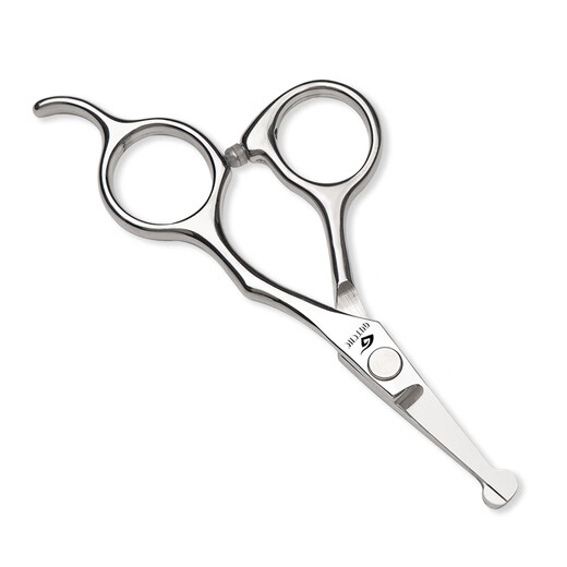 Tanizaki pet scissors, cat and dog grooming foot hair scissors, anti-puncture safety scissors, universal for home pet stores, QG4.5 fish mouth safety scissors