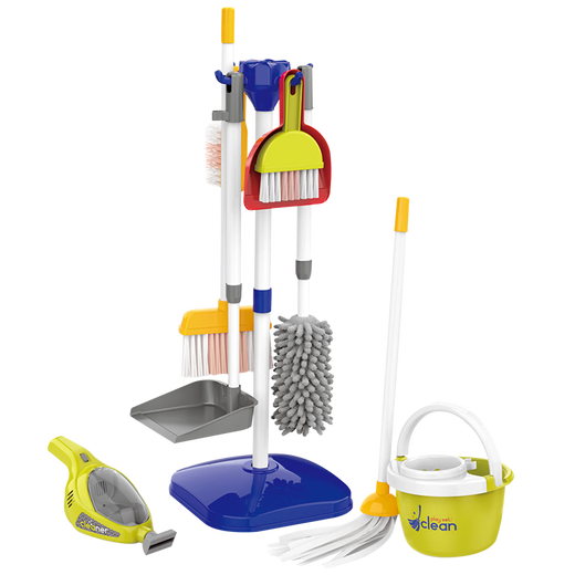 Mama und Papa Kinder Reinigungswerkzeug Set Mop Housekeeping Reinigung Mop Haushalt Baby Spielzeuggirl Geschenk