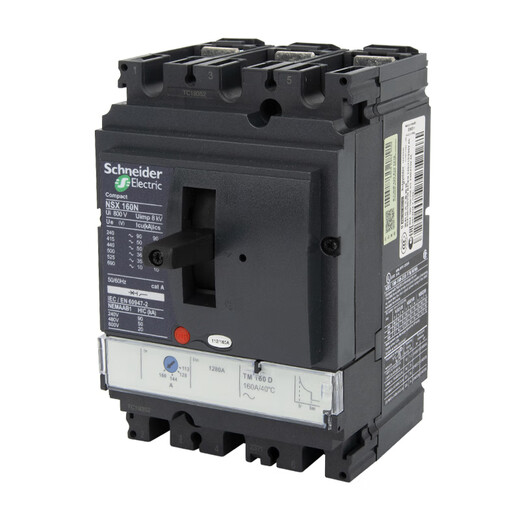 Disyuntor de caja moldeada Schneider Electric NSX100N 160F 250N tres 3P 16A 3P 160A