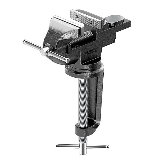 DELIXI ELECTRIC vise industrial-grade small household multi-functional workbench mini vise table vise flat-nose pliers cast steel type 50