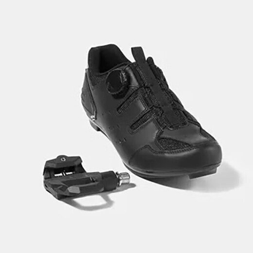 PUBKhub y Bo lock zapatos HuBZERAY Zhuorui carretera montaña montar EY113 zapatos de ciclismo cómodo sub-versión negro EY11301+ZP-112 35