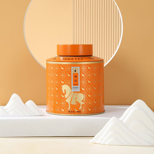 Bama Tea Special Grade Dancong Duck Shit Fragrance Black Tea Tieguanyin Dahongpao Green Tea Tea for Your Own Drink Canned Chaozhou Dancong Duck Shit Fragrance-50g