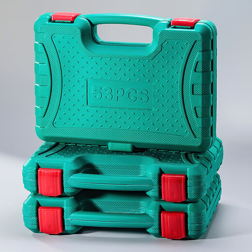 Niuxiang 53-piece set of socket wrenches, auto repair tools, complete car repair tool set, Xiaofei quick tool box, 53-piece set of auto repair sets (72 teeth)