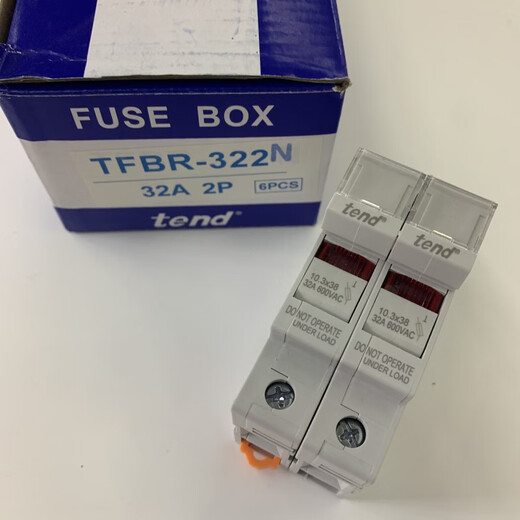 TEND Tiande fuse holder with indicator light TFBR-321N 322N 323N TFBR-323N 3P 32A