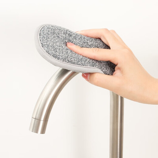 Fuaijia rags, sponges, steel balls, double-effect scouring brush, oleophobic cleaning cloth, pot scrubbing cloth, 2 pieces, 4 pieces