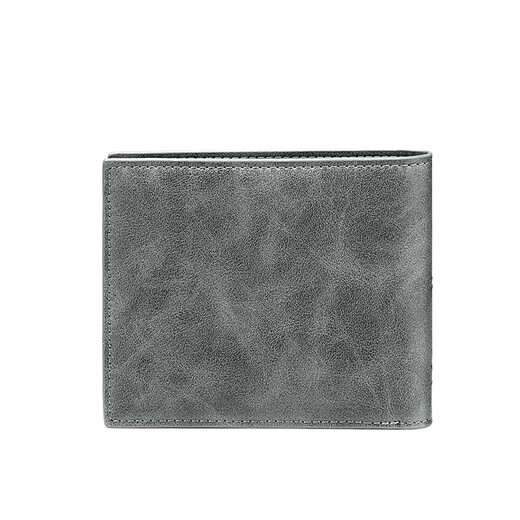 MashaLanti Men's Wallet Short Multifunctional Coin Purse Business Light Wallet Practical Card Holder Birthday Gift for Boyfriend Smoke Gray