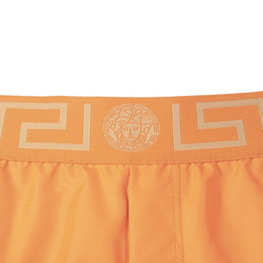 Versace Jeans Couture Versace Mainline Main Men's Swimming Bottoms Shorts Regalos para hombres Men 1001609 A232415 A702 Orange L / Marca Código original 5
