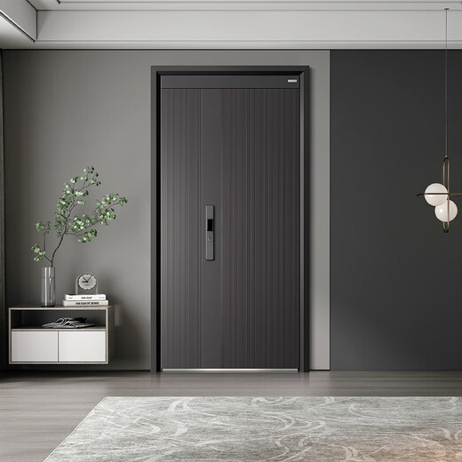 金艺盾门业（T08梦幻)甲级精雕镁合金入户门暗合页工艺支持私人订制 T08梦幻子母门